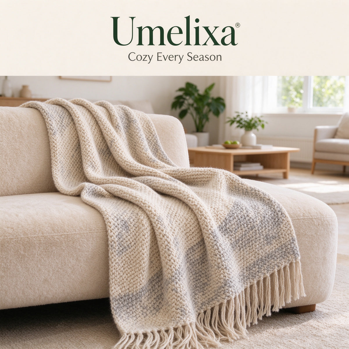 Umelixa® Knit Throw Blanket
