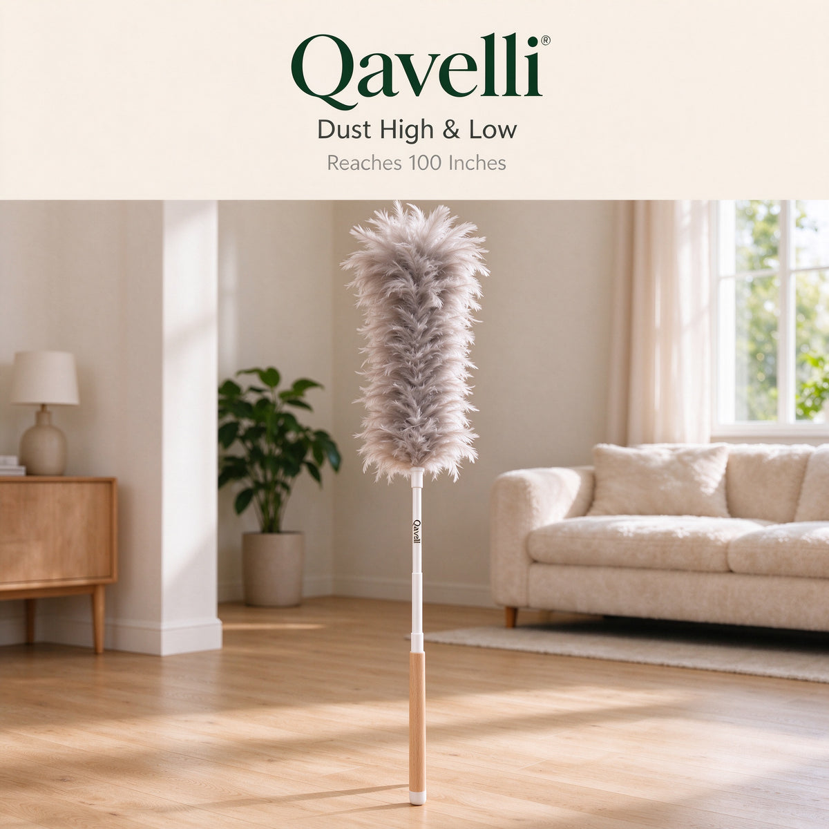 Qavelli® Extendable Feather Duster