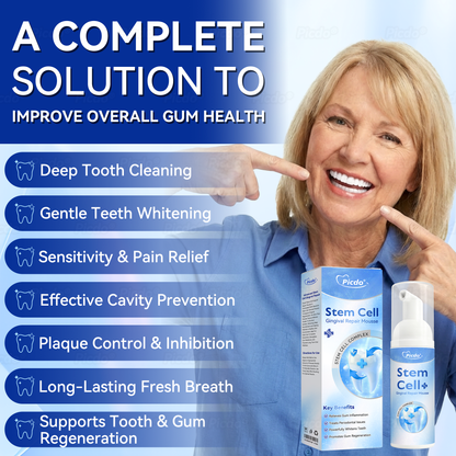 ✨🎇𝑃𝑖𝑐𝑑𝑜® 𝑆𝑡𝑒𝑚 𝐶𝑒𝑙𝑙 𝐺𝑖𝑛𝑔𝑖𝑣𝑎𝑙 𝑅𝑒𝑝𝑎𝑖𝑟 𝑀𝑜𝑢𝑠𝑠𝑒(🦷Promote Tooth Regrowth • Remove Tartar • Strengthen Gums • Deep Clean & Freshen Breath)