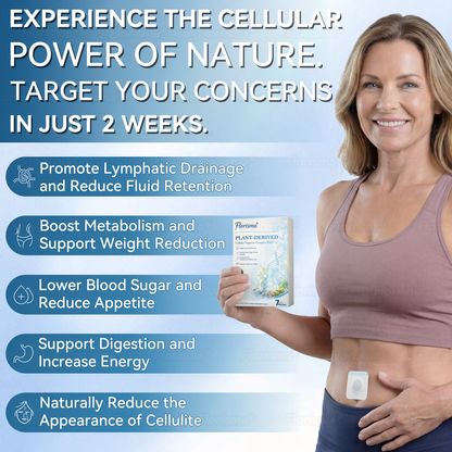 Florisma®⚡Plant-Derived Cellular Support Complex Patch（Improve lymphatic drainage and reduce body weight）