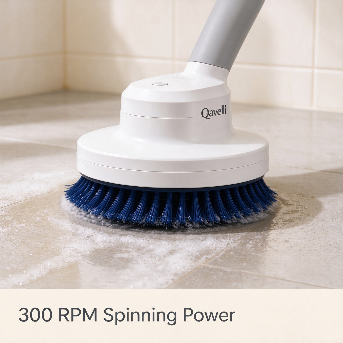 Qavelli® Cordless Electric Spin Scrubber