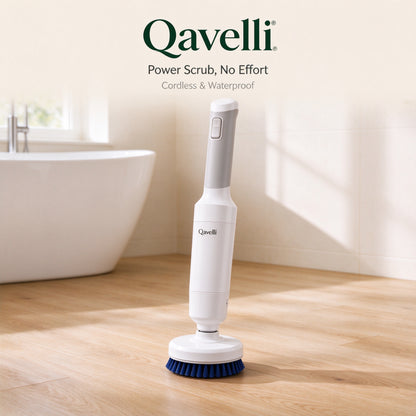 Qavelli® Cordless Electric Spin Scrubber