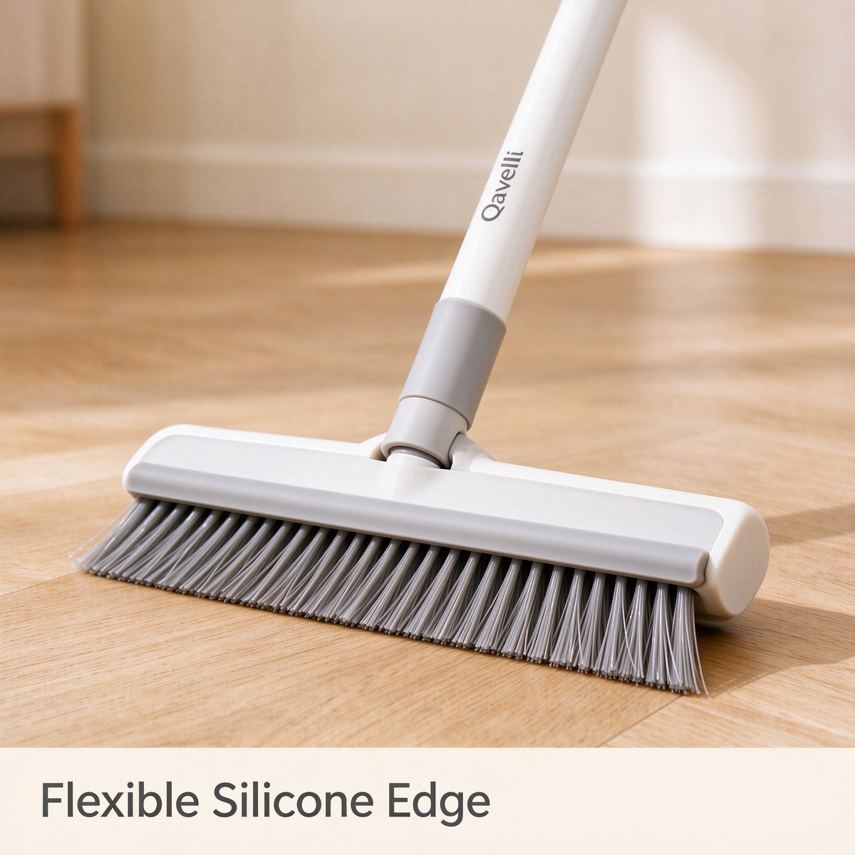 Qavelli® Silicone Broom & Squeegee