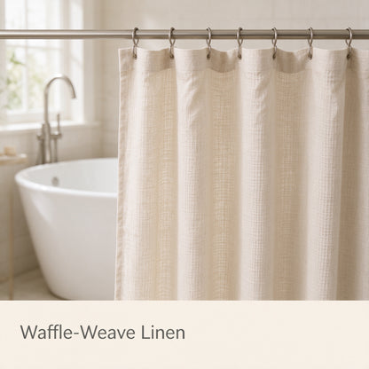 Umelixa® Linen Shower Curtain