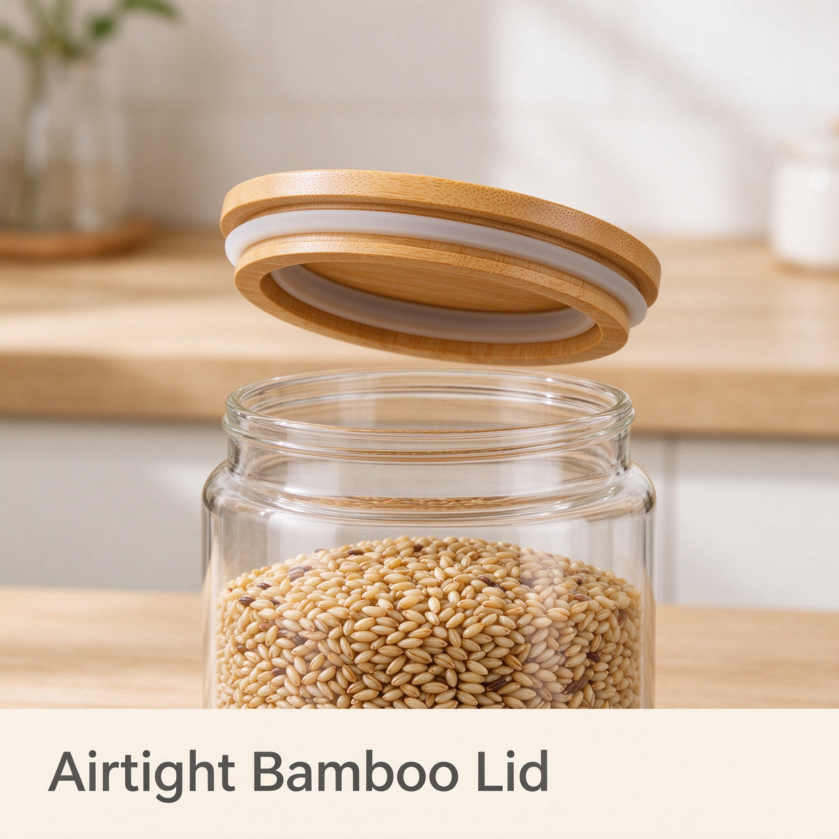 Ymerova® Glass Canister Set