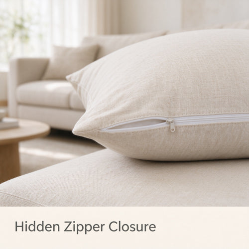 Umelixa® Linen Pillow Covers (Set of 2)
