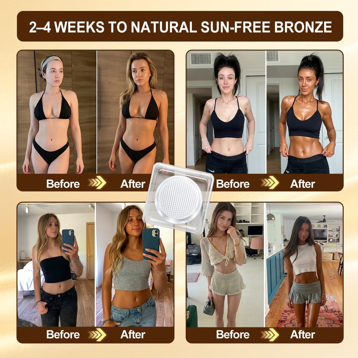 𝗚𝗮𝗳𝗮𝗰𝗲®☀️🍀 Sunless Natural Glow Transdermal Tanning Micro-Needle Patch