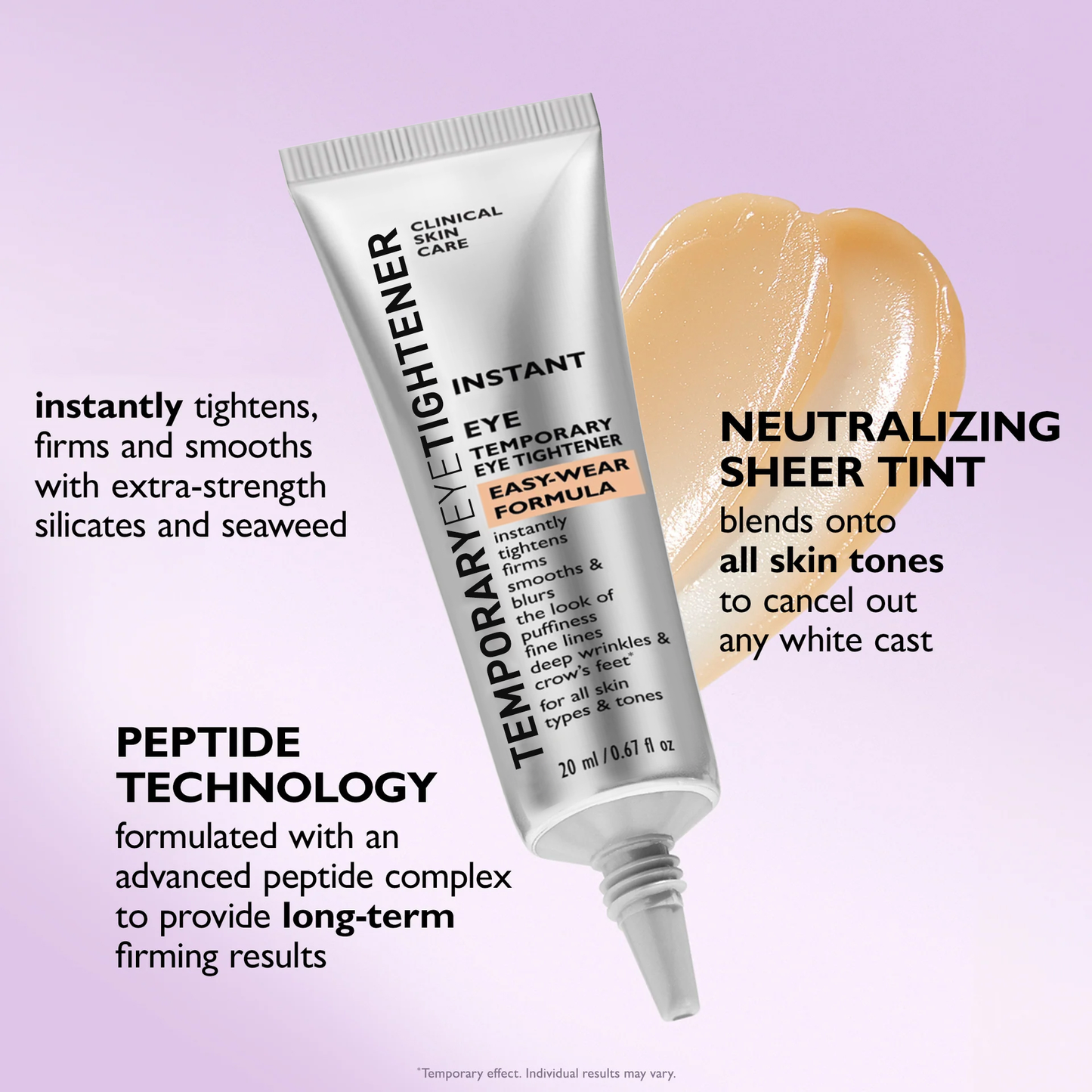 Final 3 Hours: 80%OFF🌟 Instant Eye Tightener Easy-Wear Formula With Brush Free!