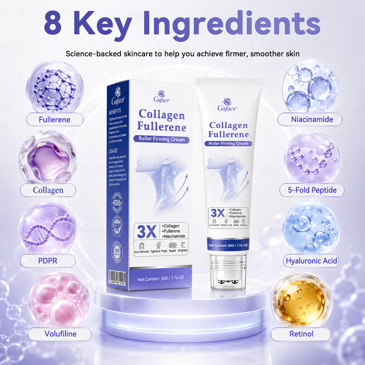 🧧🌿𝐆𝐚𝐟𝐚𝐜𝐞® 𝐂𝐨𝐥𝐥𝐚𝐠𝐞𝐧 & 𝐅𝐮𝐥𝐥𝐞𝐫𝐞𝐧𝐞 𝐑𝐨𝐥𝐥𝐞𝐫 𝐅𝐢𝐫𝐦𝐢𝐧𝐠 𝐂𝐫𝐞𝐚𝐦