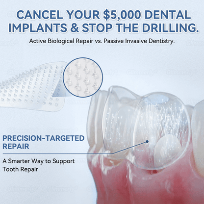 🌿🦷𝐆𝐥𝐢𝐦𝐦𝐞𝐫𝐥𝐲® 𝐓𝐢𝐝𝐞𝐠𝐥𝐮𝐬𝐢𝐛 𝐓𝐨𝐨𝐭𝐡 & 𝐆𝐮𝐦 𝐑𝐞𝐩𝐚𝐢𝐫 𝐌𝐢𝐜𝐫𝐨𝐧𝐞𝐞𝐝𝐥𝐞 𝐏𝐚𝐭𝐜𝐡 💕 | 𝐀𝐝𝐯𝐚𝐧𝐜𝐞𝐝 𝐒𝐭𝐞𝐦-𝐂𝐞𝐥𝐥 𝐀𝐜𝐭𝐢𝐯𝐚𝐭𝐢𝐨𝐧 𝐓𝐞𝐞𝐭𝐡 𝐒𝐭𝐫𝐢𝐩𝐬(🦷𝐑𝐞𝐛𝐮𝐢𝐥𝐝 𝐄𝐧𝐚𝐦𝐞𝐥 & 𝐃𝐞𝐧𝐭𝐢𝐧 • 𝐒𝐭𝐫𝐞𝐧𝐠𝐭𝐡𝐞𝐧 𝐆𝐮𝐦𝐬 • 𝐄𝐫𝐚𝐝𝐢𝐜𝐚𝐭𝐞 𝐓𝐚𝐫𝐭𝐚𝐫 & 𝐎𝐝𝐨𝐫 • 𝐒𝐭𝐨𝐩 𝐓𝐨𝐨𝐭𝐡 𝐒𝐞𝐧𝐬𝐢𝐭𝐢𝐯𝐢𝐭𝐲)