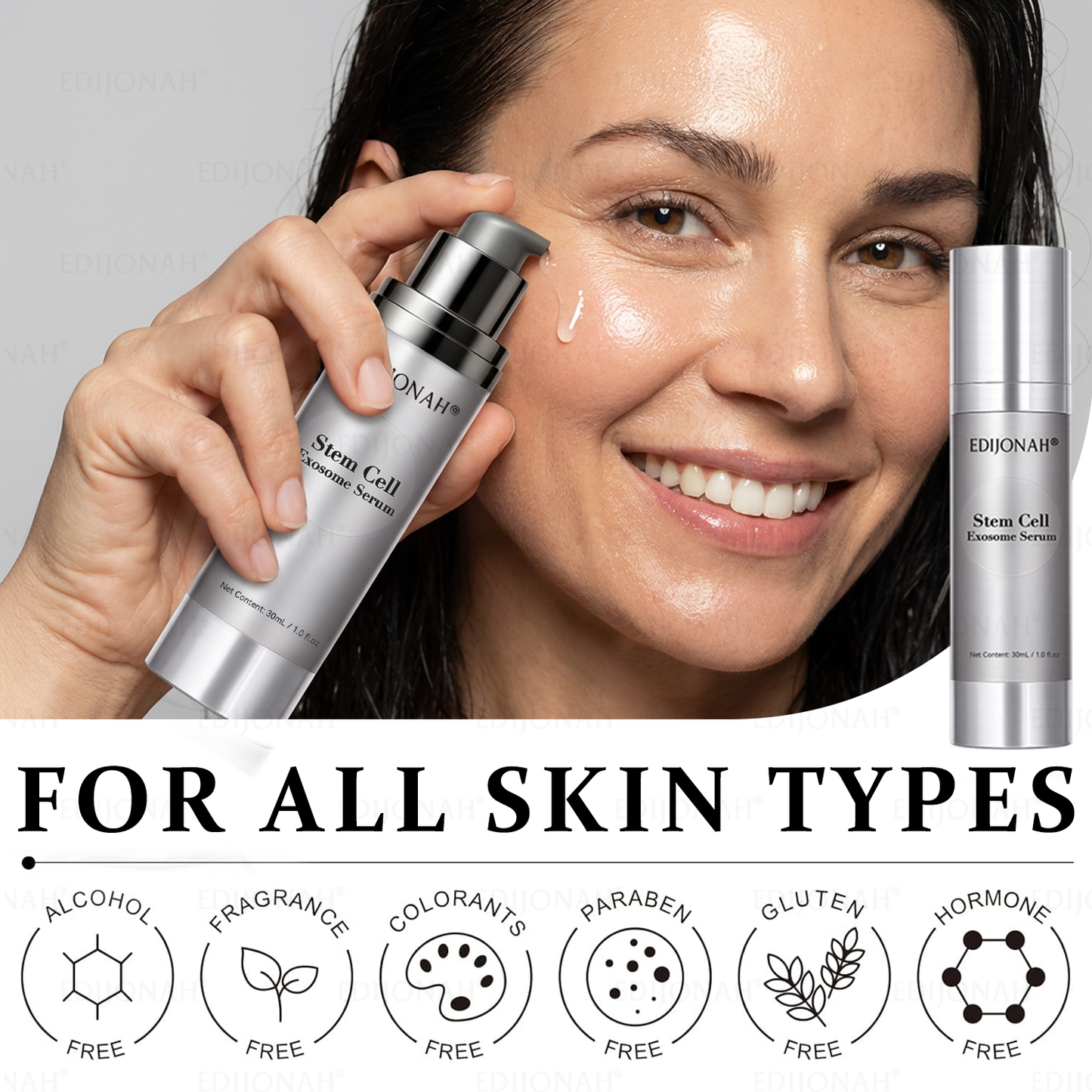 🌿𝐸𝐷𝐼𝐽𝑂𝑁𝐴𝐻®  🎯🎯𝑆𝑡𝑒𝑚 𝐶𝑒𝑙𝑙 𝐸𝑥𝑜𝑠𝑜𝑚𝑒 𝑆𝑒𝑟𝑢𝑚 -（ Anti-aging, reduces wrinkles, improves firmness, enhances radiance, provides deep hydration）