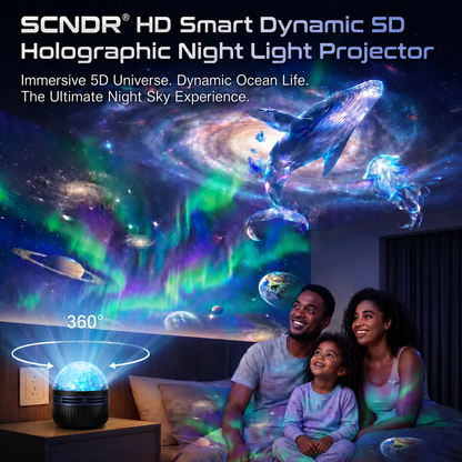 Official Store SCNDR 360 Smart Holographic Starry Sky Projector official-store-scndr-360-smart-holographic-starry-sky-projector
