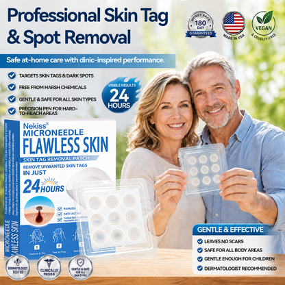 👩‍⚕️🎁 𝐎𝐟𝐟𝐢𝐜𝐢𝐚𝐥 𝐒𝐭𝐨𝐫𝐞 | 𝑵𝐞𝒌𝐢𝐬𝐬® 🌿 𝐁𝐨𝐭𝐚𝐧𝐢𝐜𝐚𝐥 𝐌𝐢𝐜𝐫𝐨𝐧𝐞𝐞𝐝𝐥𝐞 𝐇𝐲𝐝𝐫𝐨𝐜𝐨𝐥𝐥𝐨𝐢𝐝 𝐏𝐚𝐭𝐜𝐡 (𝐅𝐨𝐫 𝐒𝐤𝐢𝐧 𝐓𝐚𝐠𝐬, 𝐒𝐦𝐚𝐥𝐥 𝐒𝐤𝐢𝐧 𝐆𝐫𝐨𝐰𝐭𝐡𝐬, 𝐖𝐚𝐫𝐭𝐬, 𝐌𝐨𝐥𝐞𝐬, 𝐀𝐠𝐞 𝐒𝐩𝐨𝐭𝐬 & 𝐏𝐢𝐠𝐦𝐞𝐧𝐭𝐚𝐭𝐢𝐨𝐧 𝐂𝐨𝐧𝐜𝐞𝐫𝐧𝐬)