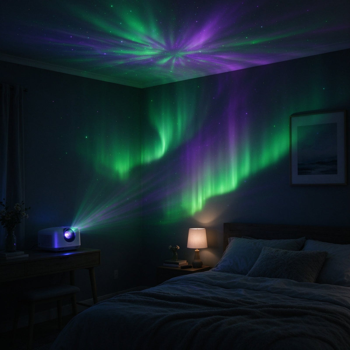 SCNDR® Aurora Noorderlicht Projector lifestyle