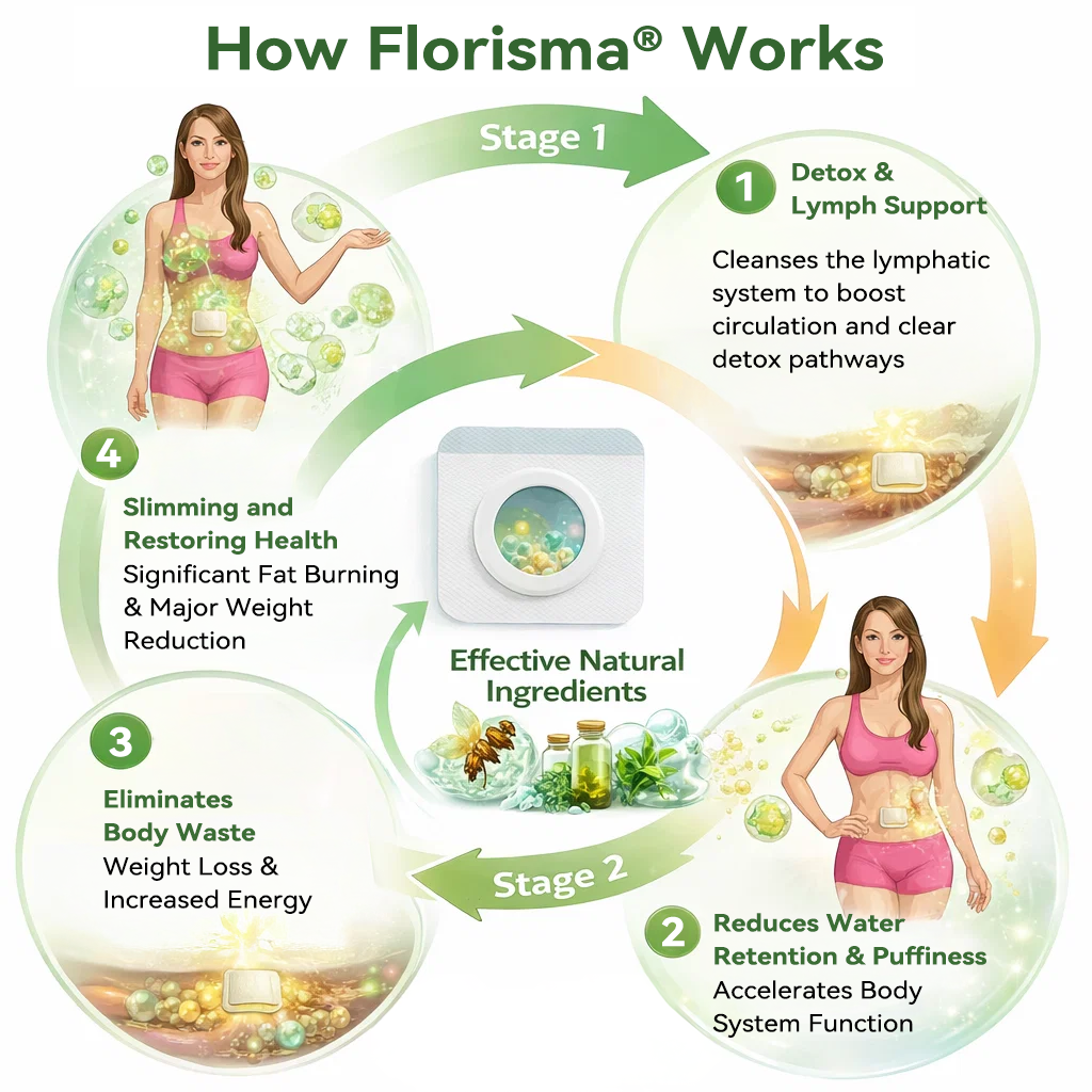 Florisma®⚡Plant-Derived Cellular Support Complex Patch（Improve lymphatic drainage and reduce body weight）