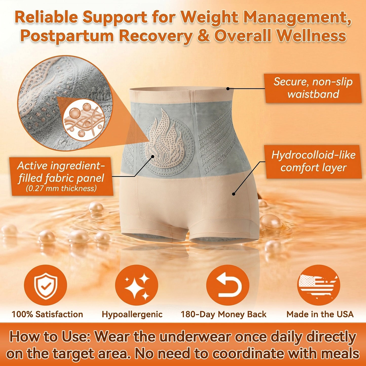 PAURAJU® 💦30-Min All-in-One Micro-Particle Fat-Burning Shorts✅Ignites deep microcirculation to melt fat, flush toxins, and reverse metabolic aging.🚗