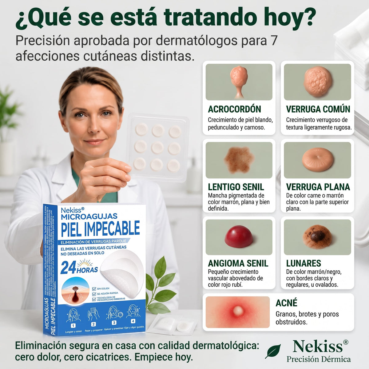 👩‍⚕️🎁𝑻𝒊𝒆𝒏𝒅𝒂 𝑶𝒇𝒊𝒄𝒊𝒂𝒍 | 𝖓𝖊𝕜𝕚𝕤𝕤®🌿 𝑀𝑖𝑐𝑟𝑜𝑎𝑔𝑢𝑗𝑎𝑠 𝑃𝑖𝑒𝑙 𝐼𝑚𝑝𝑒𝑐𝑎𝑏𝑙𝑒 𝐸𝑙𝑖𝑚𝑖𝑛𝑎𝑐𝑖ó𝑛 𝐷𝑒 𝑉𝑒𝑟𝑟𝑢𝑔𝑎𝑠 𝑃𝑎𝑟𝑐ℎ𝑒 (𝑃𝑎𝑟𝑎 𝑎𝑐𝑟𝑜𝑐𝑜𝑟𝑑𝑜𝑛𝑒𝑠, 𝑝𝑒𝑞𝑢𝑒ñ𝑎𝑠 𝑖𝑚𝑝𝑒𝑟𝑓𝑒𝑐𝑐𝑖𝑜𝑛𝑒𝑠 𝑐𝑢𝑡á𝑛𝑒𝑎𝑠, 𝑣𝑒𝑟𝑟𝑢𝑔𝑎𝑠, 𝑙𝑢𝑛𝑎𝑟𝑒𝑠, 𝑚𝑎𝑛𝑐ℎ𝑎𝑠 𝑑𝑒 𝑙𝑎 𝑒𝑑𝑎𝑑 𝑦 𝑝𝑟𝑜𝑏𝑙𝑒𝑚𝑎𝑠 𝑑𝑒 𝑝𝑖𝑔𝑚𝑒𝑛𝑡𝑎𝑐𝑖ó𝑛.)