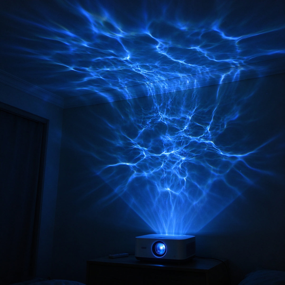 SCNDR® Oceaangolf Nachtprojector lifestyle