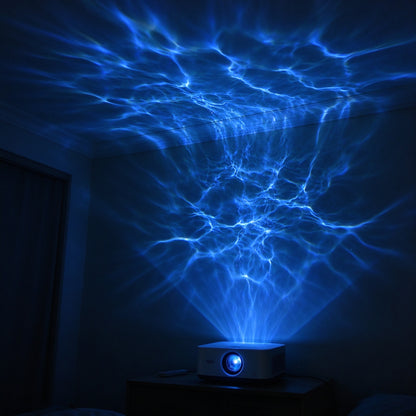 SCNDR® Oceaangolf Nachtprojector lifestyle