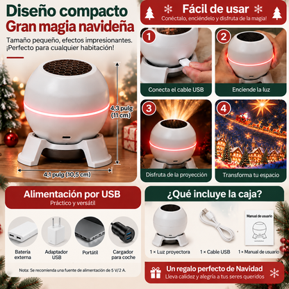 Tienda oficial | 🎅🎁🎄 Proyector holográfico inteligente SCNDR® (HD inteligente dinámico 5D)