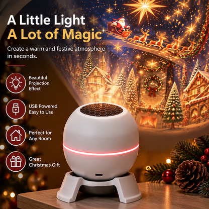 Official Store | 🎅🎩 SCNDR® Smart Holographic Projector (HD Smart Dynamic 5D)
