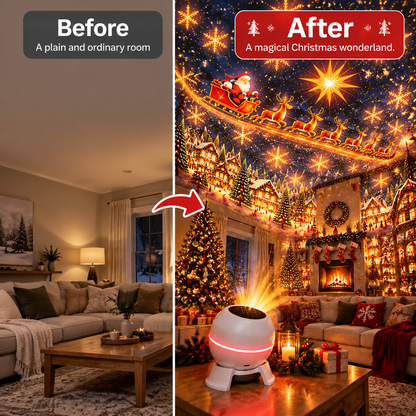 Official Store | 🎅🎩 SCNDR® Smart Holographic Projector (HD Smart Dynamic 5D)
