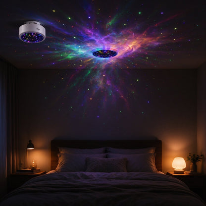 SCNDR® Galaxy Sterrenprojector lifestyle