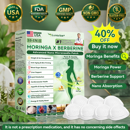 𝑶𝒇𝒇𝒊𝒄𝒊𝒂𝒍 𝑺𝒕𝒐𝒓𝒆  | 👩‍⚕️ 𝑳𝒖𝒙𝒂𝒓𝒊𝒔𝒆® 𝑴𝒐𝒓𝒊𝒏𝒈𝒂 & 𝑩𝒆𝒓𝒃𝒆𝒓𝒊𝒏𝒆 10-𝑰𝑵-1 𝑨𝒅𝒗𝒂𝒏𝒄𝒆𝒅 𝑵𝒂𝒏𝒐 𝑴𝒊𝒄𝒓𝒐𝒏𝒆𝒆𝒅𝒍𝒆 𝑷𝒂𝒕𝒄𝒉 (𝐎𝐧𝐜𝐞 𝐃𝐚𝐢𝐥𝐲, 𝐯𝐢𝐬𝐢𝐛𝐥𝐞 𝐜𝐡𝐚𝐧𝐠𝐞𝐬 𝐢𝐧 𝟕 𝐝𝐚𝐲𝐬）✅ 𝐎𝐛𝐞𝐬𝐢𝐭𝐲, 𝐃𝐢𝐚𝐛𝐞𝐭𝐞𝐬, 𝐒𝐥𝐞𝐞𝐩 𝐀𝐩𝐧𝐞𝐚, 𝐀𝐧𝐝 𝐉𝐨𝐢𝐧𝐭 𝐈𝐬𝐬𝐮𝐞𝐬  定  微针贴