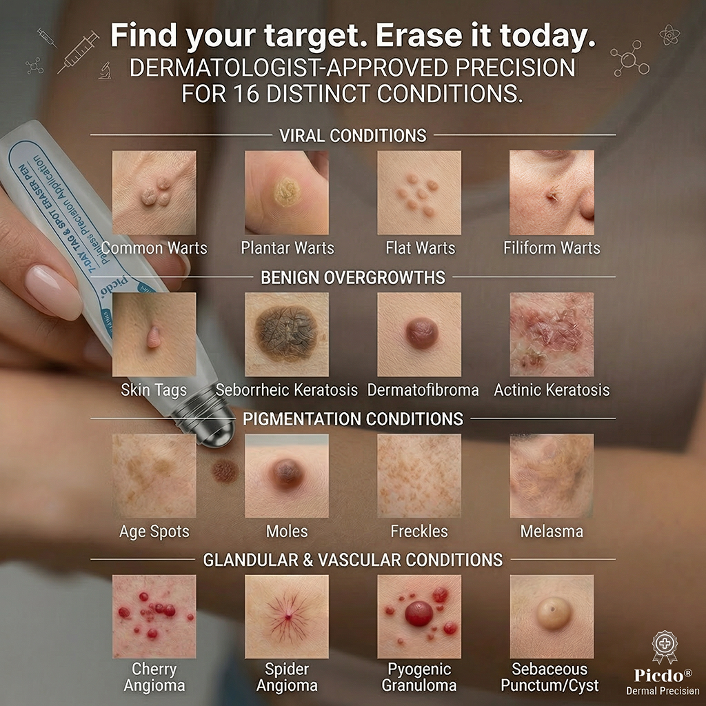 𝐏i𝐜𝐝o®👨‍⚕️ 7-𝐷𝑎𝑦 𝗧𝐚𝐠 & 𝗦𝗽𝐨𝐭 𝐄𝐫𝒂𝒔𝒆𝒓(Zero Pain, Zero 𝐒𝐜𝐚𝒓𝒔 Rollerball)🌟