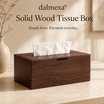 dalmexa®Solid Wood Tissue Box