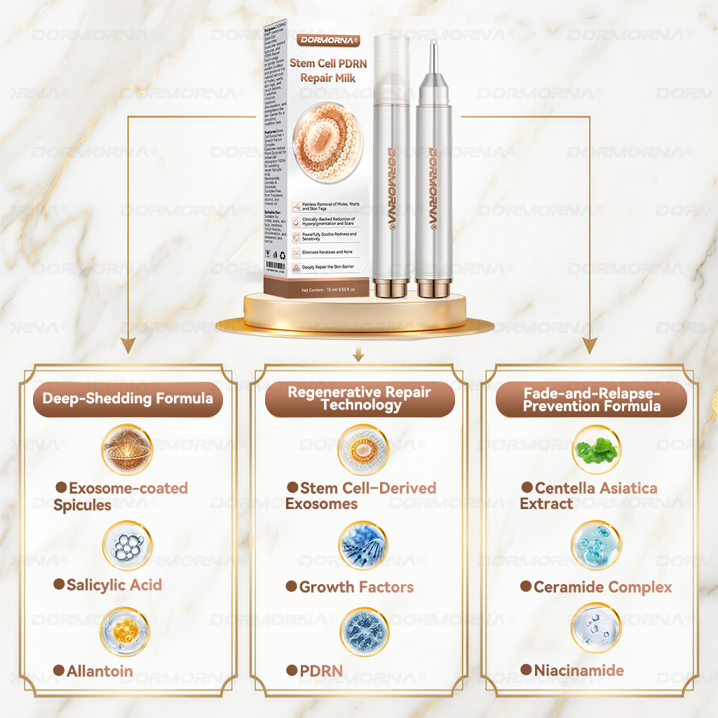 𝐷𝑂𝑅𝑀𝑂𝑅𝑁𝐴®💎 𝑆𝑡𝑒𝑚 𝐶𝑒𝑙𝑙 𝑃𝐷𝑅𝑁 𝑅𝑒𝑝𝑎𝑖𝑟 𝑀𝑖𝑙𝑘 | 𝑊𝑖𝑡ℎ 2000𝑃𝑃𝑀 𝐸𝑥𝑜𝑠𝑜𝑚𝑒-𝑐𝑜𝑎𝑡𝑒𝑑 𝑆𝑝𝑖𝑐𝑢𝑙𝑒𝑠