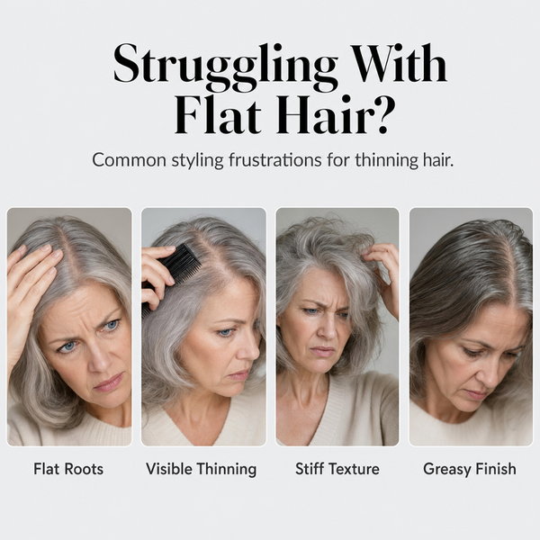 🍑90ml Fluffy Volumizing Hair Shaping Spray, Long-Lasting Peach Scent Mist