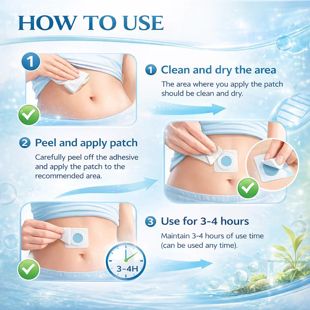 Florisma®⚡Plant-Derived Cellular Support Complex Patch（Improve lymphatic drainage and reduce body weight）